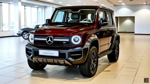 【スクープ】メルセデス新型「ミニG」を初キャッチ！価格はGクラスより大幅ダウン、電動化で新市場狙う