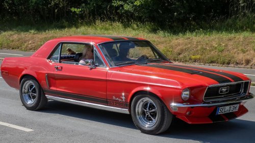 Muscle car decals that actually meant something