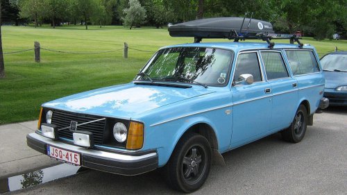 Why did station wagons often come with roof racks?