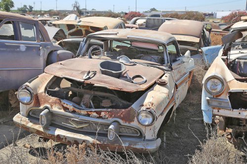 Junkyard Gems of Turner’s Auto Wrecking in Fresno, California