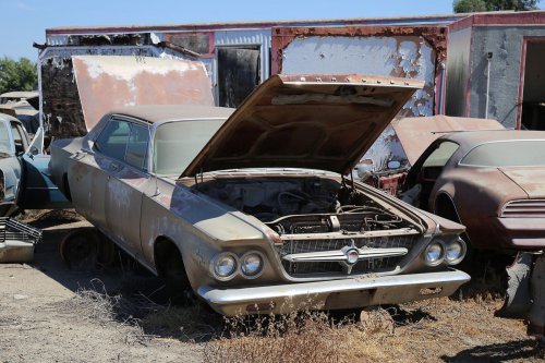 Junkyard Gems of Turner’s Auto Wrecking in Fresno, California