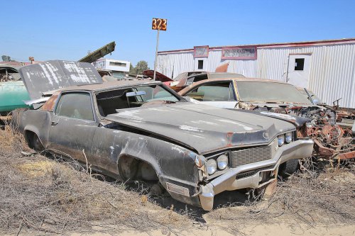 Junkyard Gems of Turner’s Auto Wrecking in Fresno, California