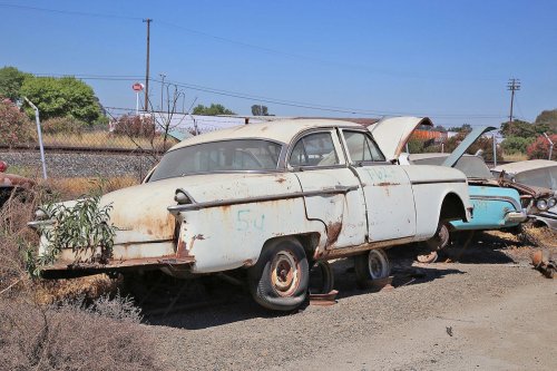 Junkyard Gems of Turner’s Auto Wrecking in Fresno, California