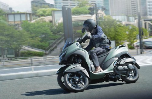 新型ヤマハ「トリシティ125」「トリシティ155」発売！ スポーティな見た目にチェンジ＆ディスプレイにはスマホと繋がる新機能が追加