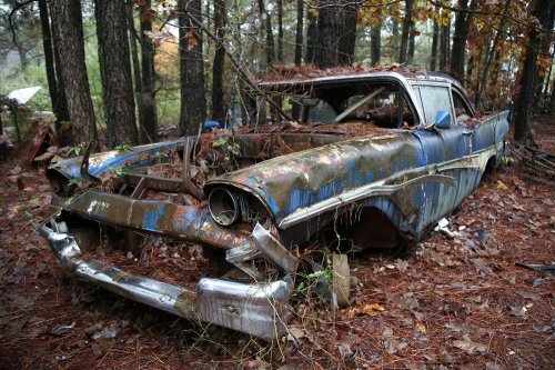 Some Interesting Junkyard Finds at Collins Auto Salvage in Auburn, Georgia