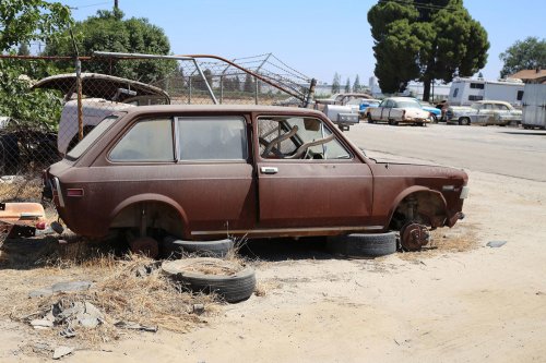 Junkyard Gems of Turner’s Auto Wrecking in Fresno, California