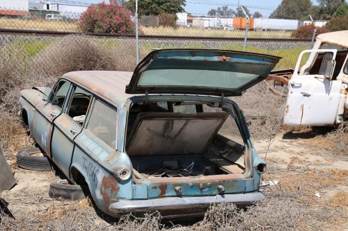 Junkyard Gems of Turner’s Auto Wrecking in Fresno, California