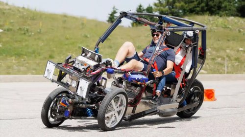 Forget e-bikes – this electric trike lets you pedal your way to 75mph on public highways