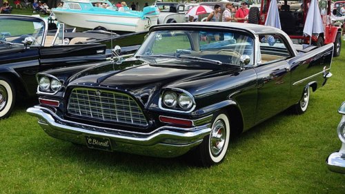 Somewhere between luxury and excess, the 1957 Chrysler 300C decided to do both