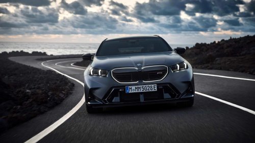 The most unnecessary V-8 ever stuffed into a family car