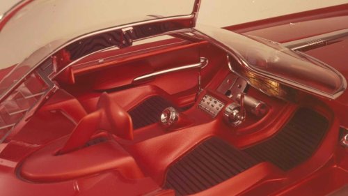 Ford, Ford's 6-Wheel Gullwing Concept That Had A Computer Screen In The '60s