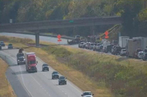 I-81 overpasses remain closed after tractor trailer hits bridges; driver charged