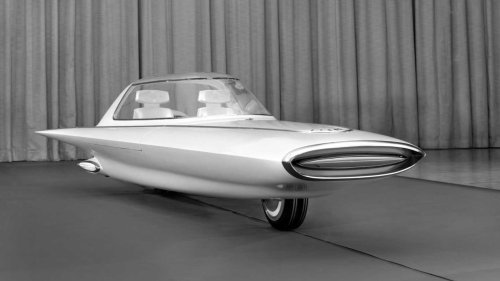 Ford's 6-Wheel Gullwing Concept That Had A Computer Screen In The '60s