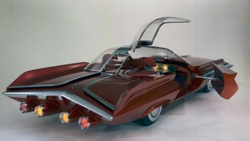 Ford's 6-Wheel Gullwing Concept That Had A Computer Screen In The '60s