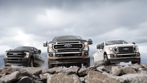 Ford, Ford F-350 spy shots reveal 37 inch tire Super Duty prototype