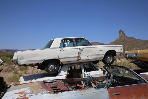 The Junkyard Discoveries of Black Canyon, Arizona