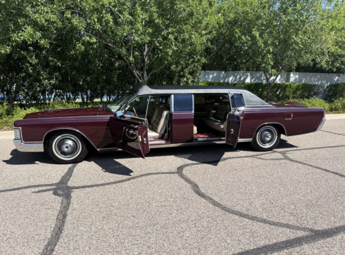 Lincoln, Live Large in Jackie Gleason's Custom 1969 Lincoln Continental Limousine, For Sale on BaT