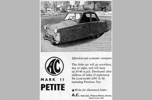 The mysterious world of the three-wheeled car