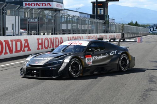 プレリュードがスーパーGTに！ ホンダ／HRC、2026年シーズン投入の新型GT500車両プロトタイプをお披露目