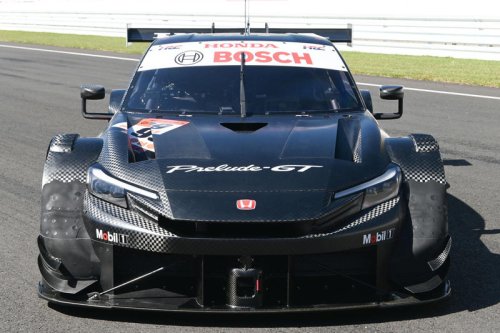 プレリュードがスーパーGTに！ ホンダ／HRC、2026年シーズン投入の新型GT500車両プロトタイプをお披露目