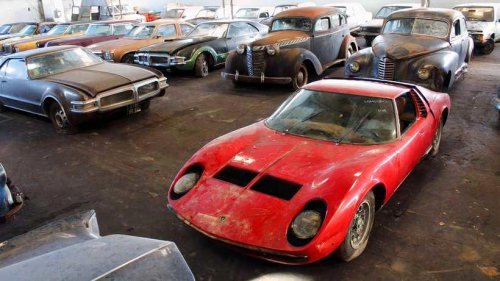 10 Ridiculously Rare Supercars Found In Barns