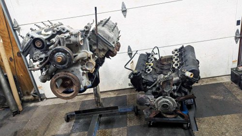 2003 Ram 1500 Hemi Swap Part 4: The Engine Finally Goes In