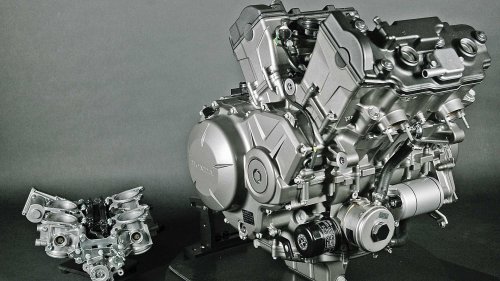 The first mass-produced motorcycle to use a factory V4 engine