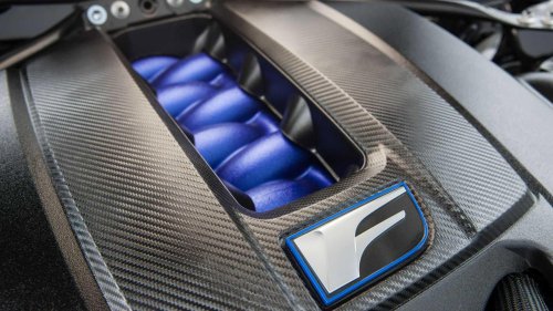 The Lexus RC F V8 coupe costs $20K less than a brand-new Supra