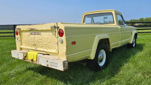 1960s Jeep Gladiator SJ-Gen J Series: The Pickup Truck with a Buick V8 Engine