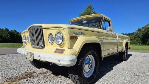 Jeep, Jeep Gladiator, Buick, 1960s Jeep Gladiator SJ-Gen J Series: The Pickup Truck with a Buick V8 Engine