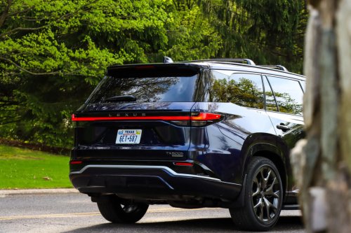 The Lexus TX in Japan might not be the same SUV Americans get