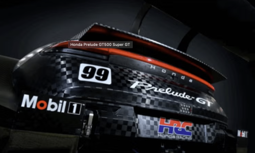 ホンダ、新型「プレリュードGT500」公開！“伝説の再来”を告げるホンダの新レーシングマシン