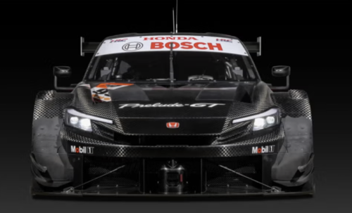 ホンダ、新型「プレリュードGT500」公開！“伝説の再来”を告げるホンダの新レーシングマシン