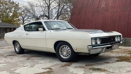The 1970 Ford Torino Cobra Twister Special is a rare, tornado-themed muscle car