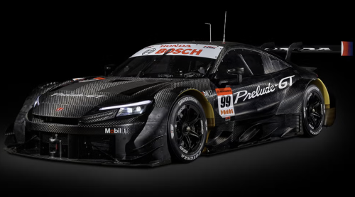 ホンダ、新型「プレリュードGT500」公開！“伝説の再来”を告げるホンダの新レーシングマシン