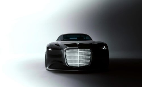 Mercedes, Mercedes Looks to the Past for Style and to the Future for Tech with the Vision Iconic Concept