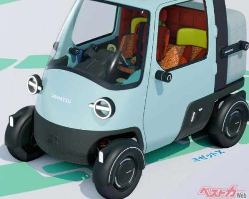 2回目の復活！ ダイハツの本命は軽四輪2人乗りのミゼットX!!