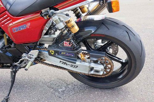 HAMACHAN CB750F（ホンダ CB750F）セパハンでサーキットにも軸を置くバリ伝オマージュFB【Heritage&amp;Legends】
