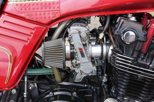 HAMACHAN CB750F（ホンダ CB750F）セパハンでサーキットにも軸を置くバリ伝オマージュFB【Heritage&amp;Legends】