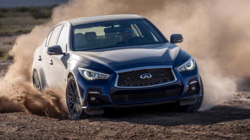 The 4-door 400-hp Infiniti Q50 Red Sport can be yours for $30K
