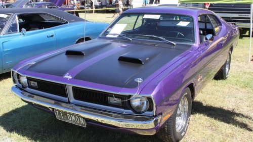 Why did muscle cars offer wild decal packages?