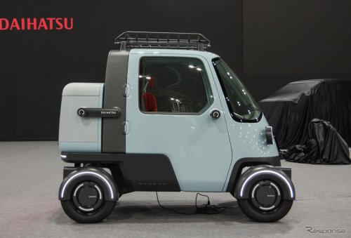 ダイハツらしさ全開！自転車以上、軽自動車未満の『ミゼットX』が楽しすぎる…ジャパンモビリティショー2025