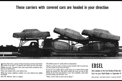 Edsel: the story behind the disaster