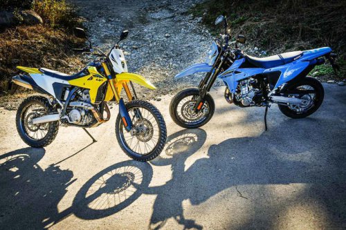 新型『DR-Z4SM』はモタードっていうより独自路線の「スズキ流400ccスーパースポーツ」だと考えるとしっくりくる【SUZUKI DR-Z4S／DRZ-4SM 試乗インプレ・レビュー DR-Z4SM③】