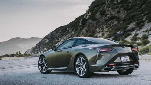 The Lexus LC500 is the only naturally aspirated V8-powered luxury coupe left in the USA