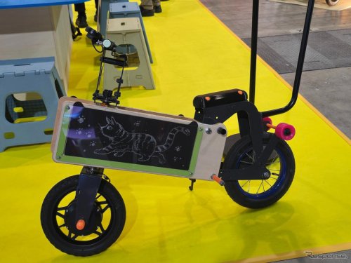 原付スポーツカーを受注生産！日本一周4万6000km走破の実力、ICOMAが提案する「おもちゃ箱」のようなモビリティ…ジャパンモビリティーショー2025