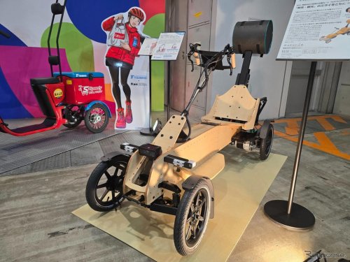 原付スポーツカーを受注生産！日本一周4万6000km走破の実力、ICOMAが提案する「おもちゃ箱」のようなモビリティ…ジャパンモビリティーショー2025