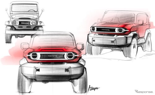 【トヨタ ランドクルーザーFJ】「ランクルらしさ」と“サイコロ”を融合した小さいランクル、デザインの肝