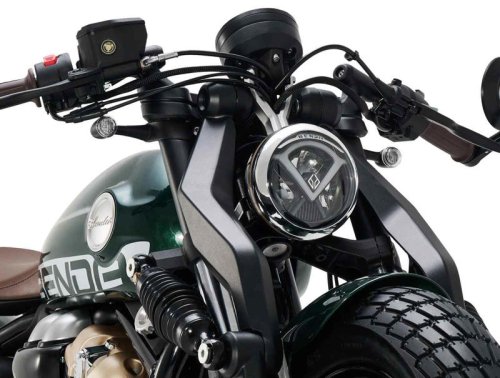 空冷風Vツイン＆極太タイヤでトラコン搭載⁉ 個性あふれるベンダ「ナポレオンボブ250」が日本で発売