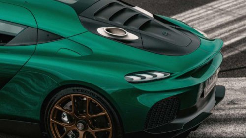 The smallest engine ever to power a production supercar